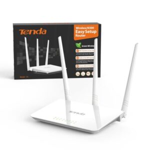 Routeur WiFi Tenda F3 - Wireless N300 Easy Setup Router, 3 Antennes