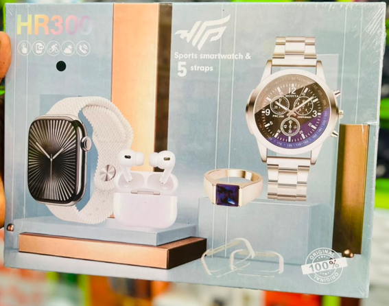 Montre Connectée Sport HR300 – Pack 5 Bracelets – Image 2