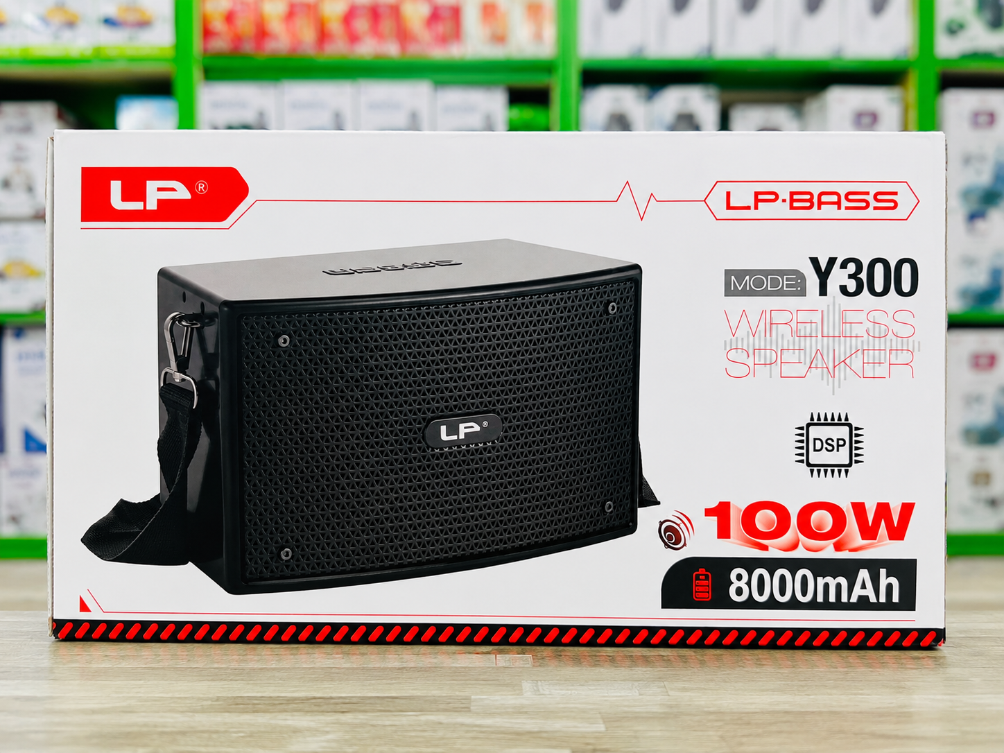 Enceinte Bluetooth Sans Fil LP-BASS Y300 – 100W – Batterie 8000 mAh – Image 2