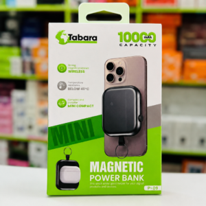 Mini Power Bank Magnétique Tabara P-09 – Charge Sans Fil