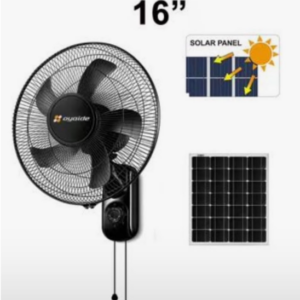 Ventilateur Mural Solaire OYAIDE 16" avec Panneau Solaire Inclus