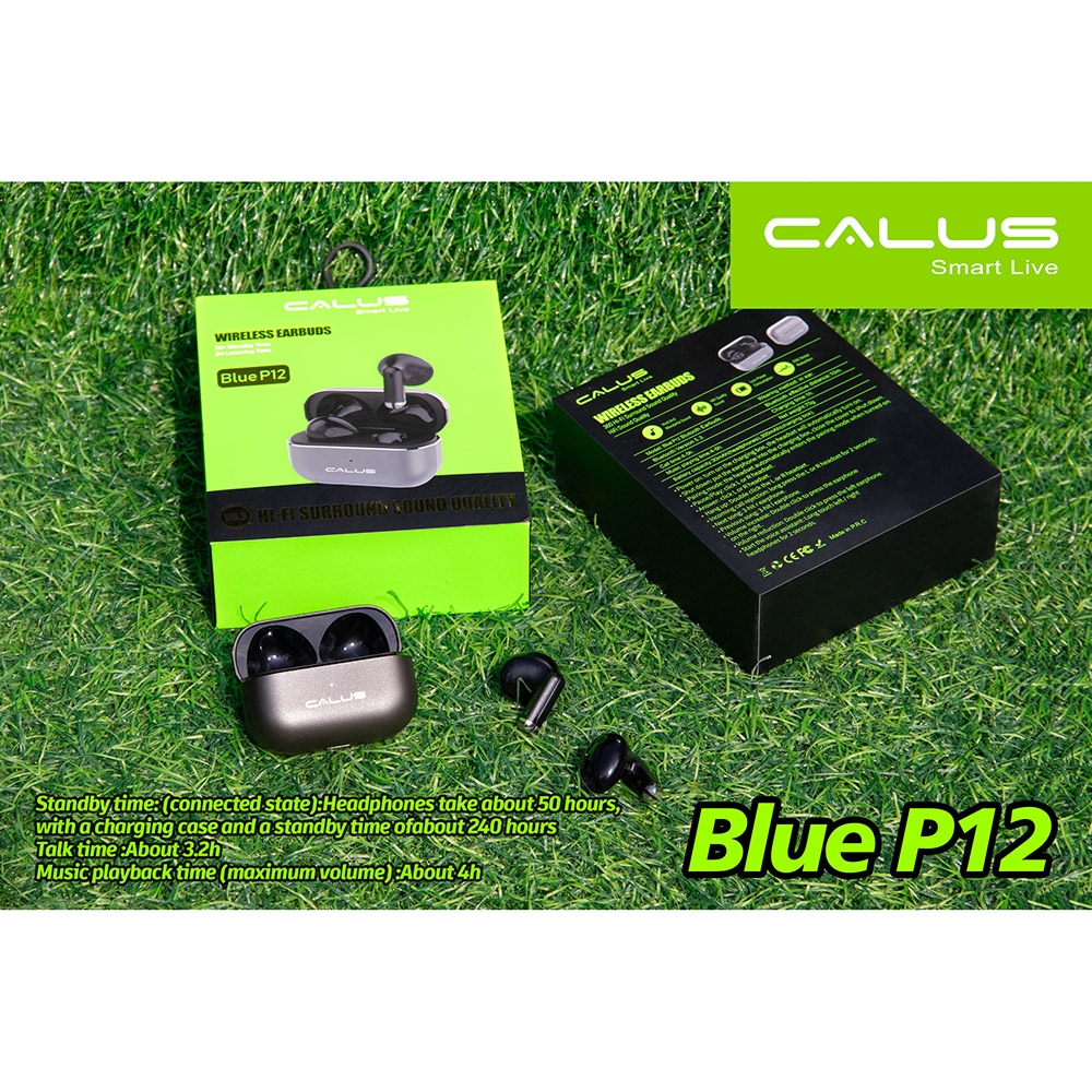 CALUS Blue P12 — Écouteurs Bluetooth sans fil – Image 2