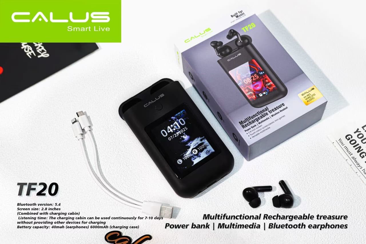 Écouteurs sans fil multifonctions avec power bank – Image 2