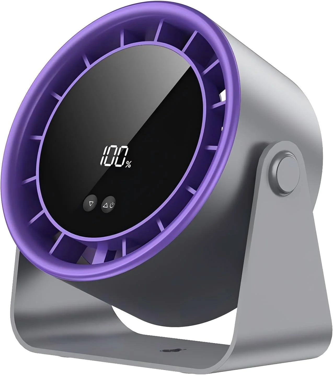Ventilateur rechargeable à batterie avec écran LED