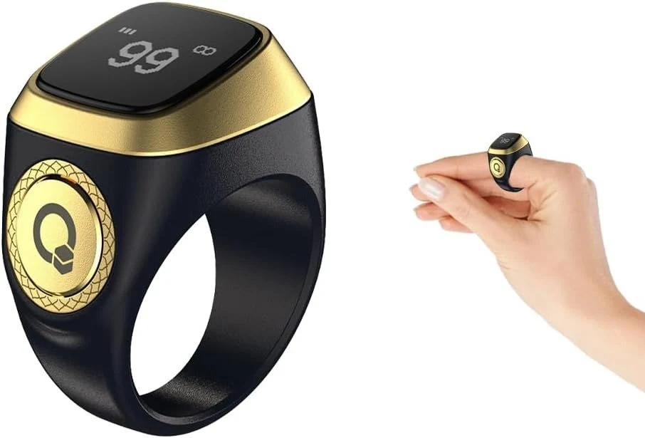 Chapelet électronique intelligent Tasbih Ring – Compteur de Zikr – Image 3